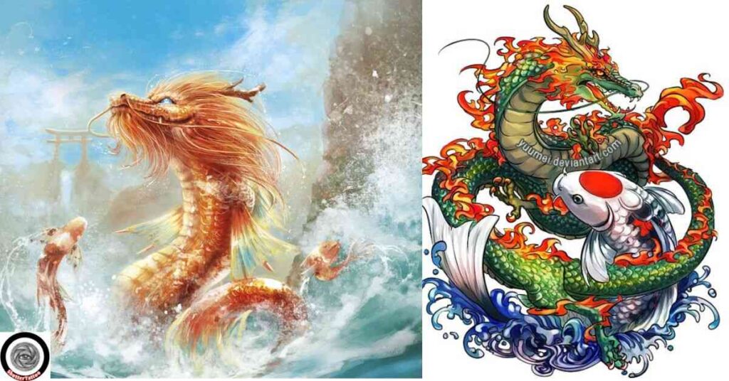 Core Symbolism of the Koi Dragon Transformation