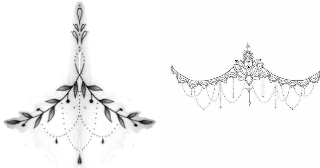 Lace Under Breast Tattoo A Comprehensive Guide