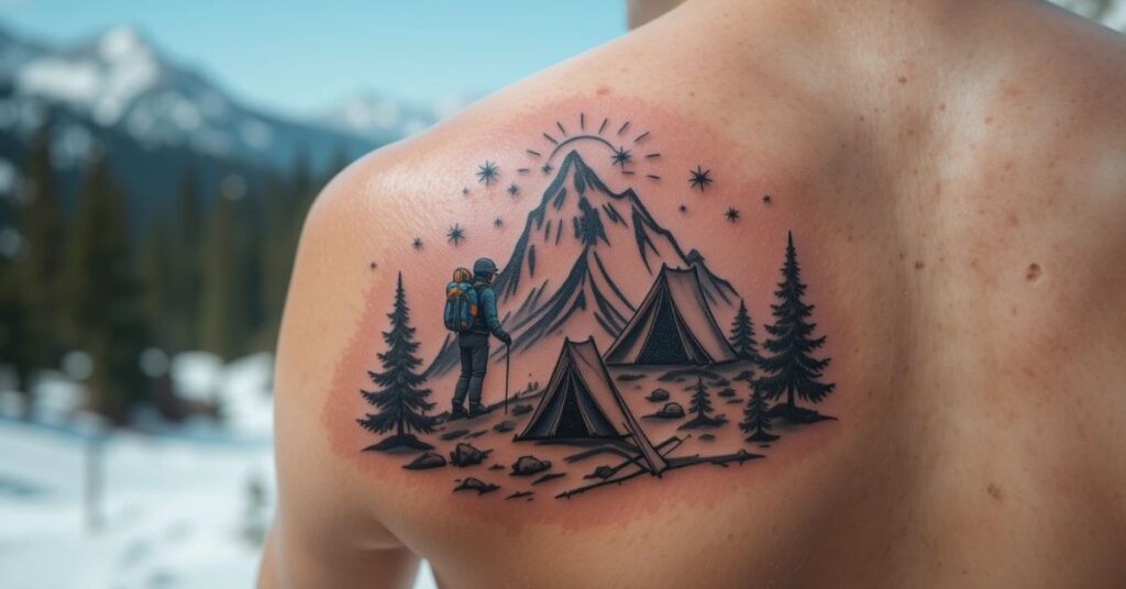 Adding Adventure Elements Hiking, Skiing, and Camping