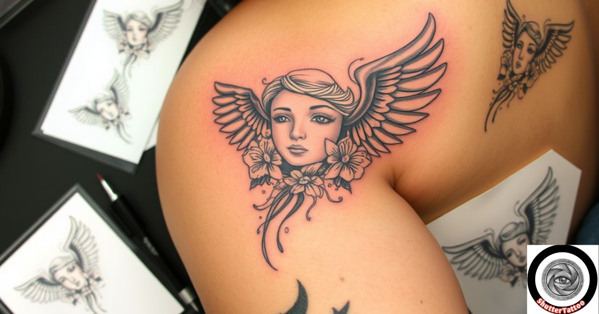 Angel Face Tattoo: Symbolism, Designs, and Everything You Need to Know