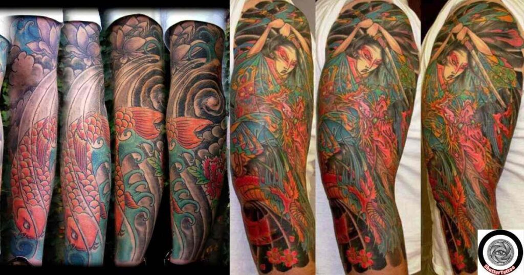 Common Motifs in Japanese Sleeve Tattoos
