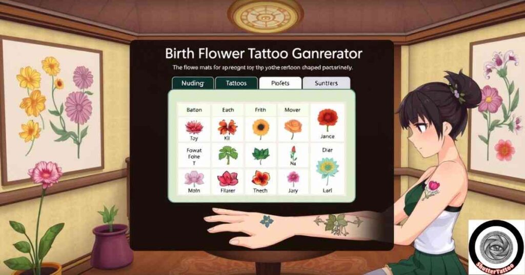 Why Use a Birth Flower Tattoo Generator?