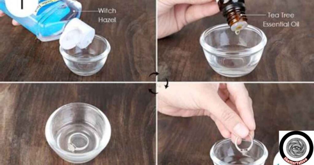 Cleaning Your Tattoo with Witch Hazel
